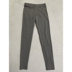 Boden Gray Stretch Knit Leggings Size 2 Women’s Viscose Super Soft